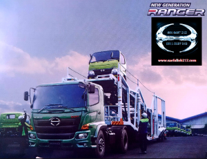 HINO FG 245 TH Car Carrier Trailer